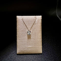 Girocollo acquamarina e brillanti