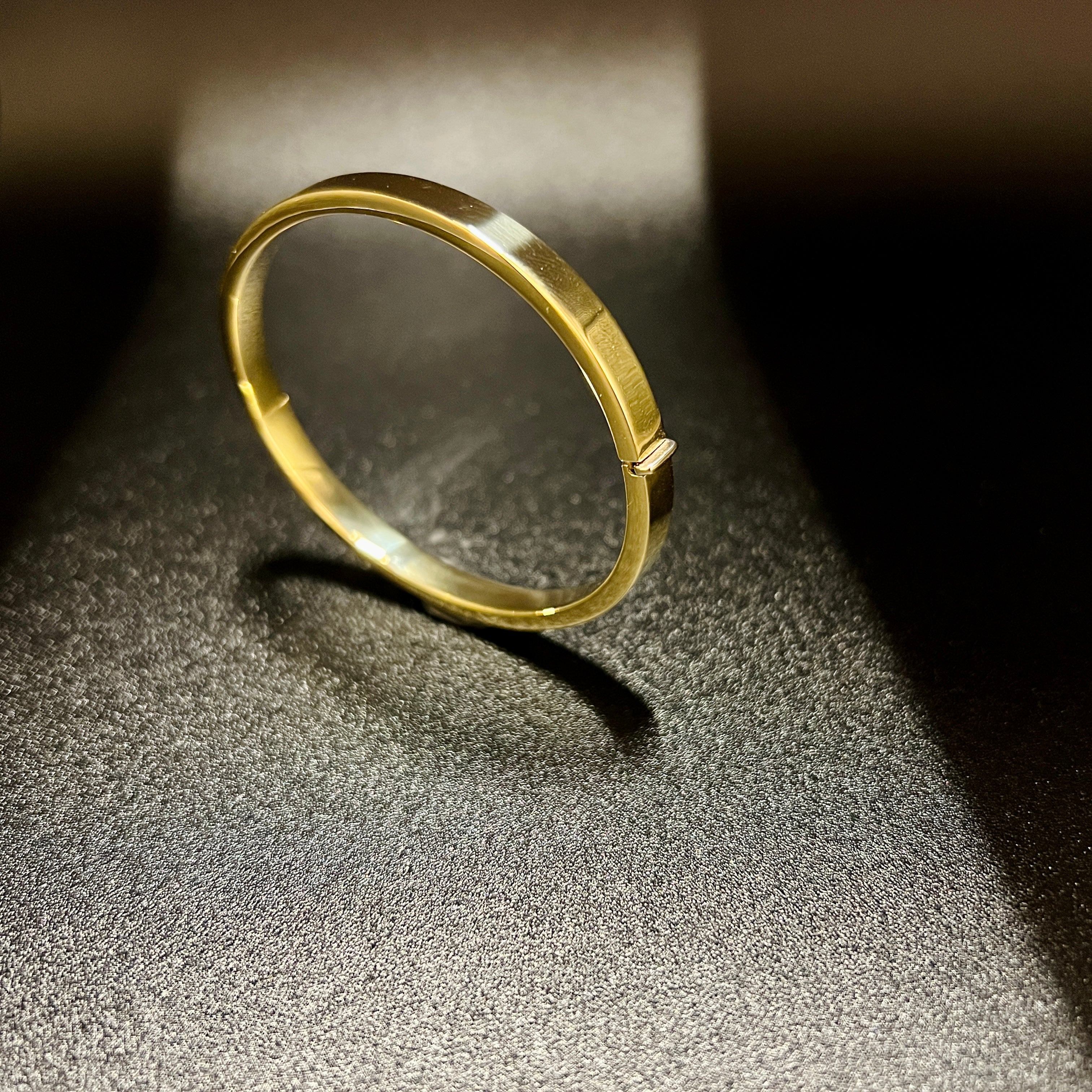 Bracciale in oro giallo.